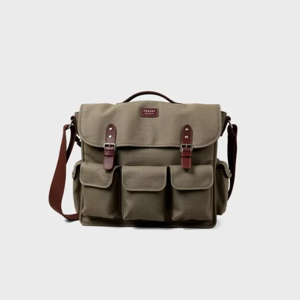 Canvas Messenger Bag